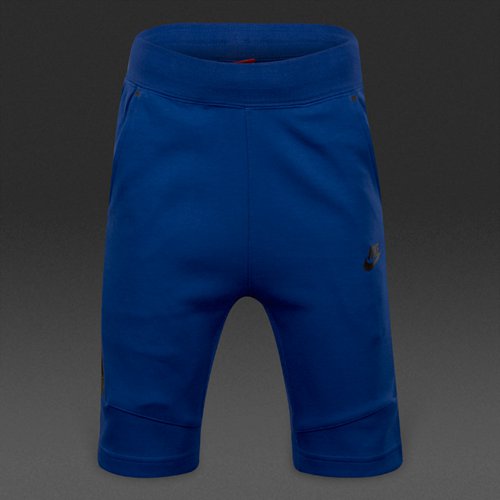 Nike Tech Fleece Shorts Deep Royal Blue for Boys
